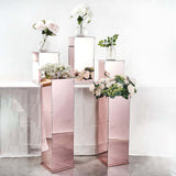 Blush | Rose Gold Mirror Box | Acrylic Display Boxes