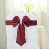 Reversible Chair Sashes with Buckle | Satin Chair Bows | Chair Bands