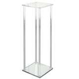 Acrylic Floor Vase, Flower Stand, Wedding Columns#whtbkgd