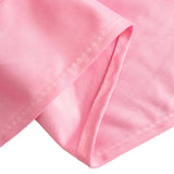 Pink Premium Scuba Wrinkle Free Rectangular Tablecloth, Seamless Scuba Polyester Tablecloth