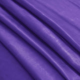 120 inch Purple Satin Round Tablecloth