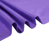 Purple Polyester Square Tablecloth 90Inch