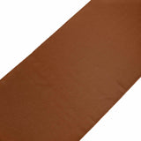 12inch x 108inch Cinnamon Brown Polyester Table Runner