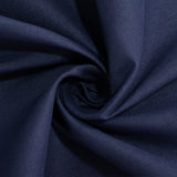 108" Navy Blue Cotton Blend Round Tablecloth#whtbkgd