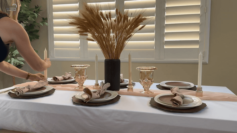 Creating Cozy Glow with Candlelight