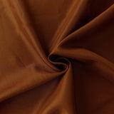 60"x102" Cinnamon Brown Polyester Rectangular Tablecloth#whtbkgd