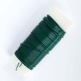 2 Pack 20 Gauge Green Floral Wire DIY Craft Paddle Wire for Flower Arrangements 38 Yards