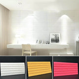 10 Pack | White Foam Brick Peel And Stick 3D Wall Tile Panels - Covers 58sq.ft