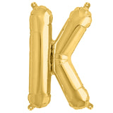 13inch Matte Gold Mylar Foil Letter  Balloons