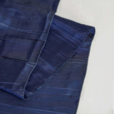 90inch Accordion Crinkle Taffeta Table Overlay - Navy Blue