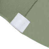 6ft Eucalyptus Sage Green Spandex Stretch Fitted Rectangular Tablecloth