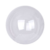 24inch Clear Fully Transparent Durable PVC Helium or Air Bubble Balloon#whtbkgd