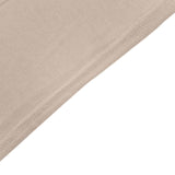 6ft Nude Spandex Stretch Fitted Rectangular Tablecloth