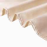 5 pack | 6" x 106" Beige Satin Chair Sash