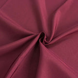 108" Burgundy Premium Polyester Round Tablecloth - 220GSM