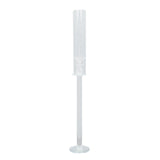 2 Pack | 26inch Tall Clear Crystal Glass Hurricane Taper Candle Holders