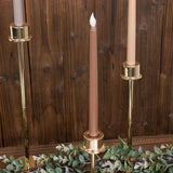 3 Pack | 11inch Mixed Natural Warm Flickering Flameless LED Taper Candles