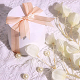 50 Pcs | 10inches Rose Gold/Blush Pre Tied Ribbon Bows