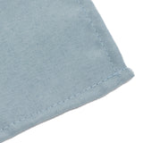 54"x54" Dusty Blue Premium Polyester Square Table Overlay - 220GSM