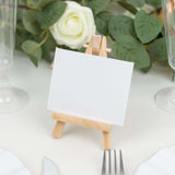 10 Pack | 5inch Natural Mini Rustic Place Card Table Number Holders