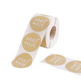 500 PCS | 2 inch Self Adhesive Handmade Especially For You Stickers Roll, Bakery Cookies Labels