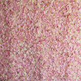 11 Sq ft. | Pink / Cream UV Protected Hydrangea Flower Wall Mat Backdrop#whtbkgd