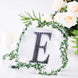 6inch Black Decorative Rhinestone Alphabet Letter Stickers DIY Crafts - E