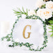 4inch Gold Decorative Rhinestone Alphabet Letter Stickers DIY Crafts - G