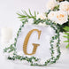 6 inch Gold Decorative Rhinestone Alphabet Letter Stickers DIY Crafts - G