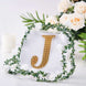 6 inch Gold Decorative Rhinestone Alphabet Letter Stickers DIY Crafts - J