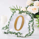 6inch Gold Decorative Rhinestone Alphabet Letter Stickers DIY Crafts - O