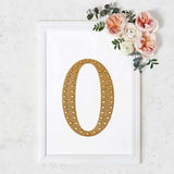 8inch Gold Decorative Rhinestone Alphabet Letter Stickers DIY Crafts - O