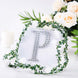 6 inch Silver Decorative Rhinestone Alphabet Letter Stickers DIY Crafts - P