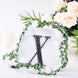 6inch Black Decorative Rhinestone Alphabet Letter Stickers DIY Crafts - X