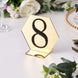 4inch Black Decorative Rhinestone Number Stickers DIY Crafts - 8