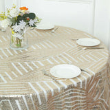 72inch Square Champagne Diamond Glitz Sequin Table Overlay Topper