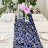 13x108 inch Navy Blue Big Payette Sequin Table Runner