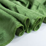 12inch x 108inch Olive Green Premium Velvet Sheen Finish Table Runner