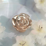 12 Pack | 1inch Blush/Rose Gold Mini Rose Flower Floating Candles Wedding Vase Fillers