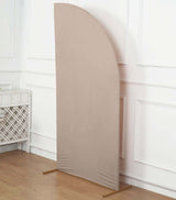 7ft Matte Nude Spandex Half Moon Chiara Backdrop Stand Cover