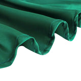 108" Hunter Emerald Green Satin Round Tablecloth