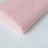 54inch x40 Yards Blush/Rose Gold Tulle Fabric Bolt, DIY Crafts Sheer Fabric Roll