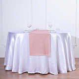 14x108 inch Dusty Rose Rustic Burlap Table Runner