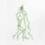 10 Pack Artificial Hanging Vines Weeping Willow Leaves with Stems, Fake Ivy Greenery