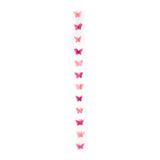 2 Pack 9ft Pink 3D Paper Butterfly Hanging Garland Streamers, Party String Banners