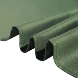 90"x90" Olive Green Square Polyester Table Overlay