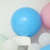 2 Pack | 32inch Large Matte Pastel Blue Helium/Air Premium Latex Balloons