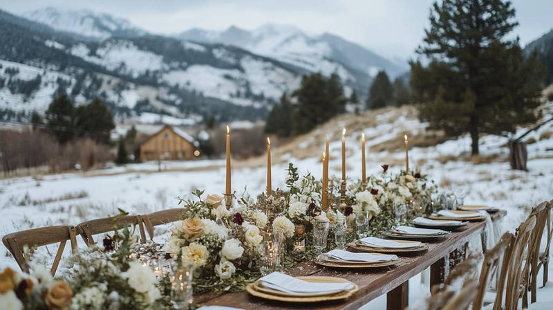 outdoor winter party- places