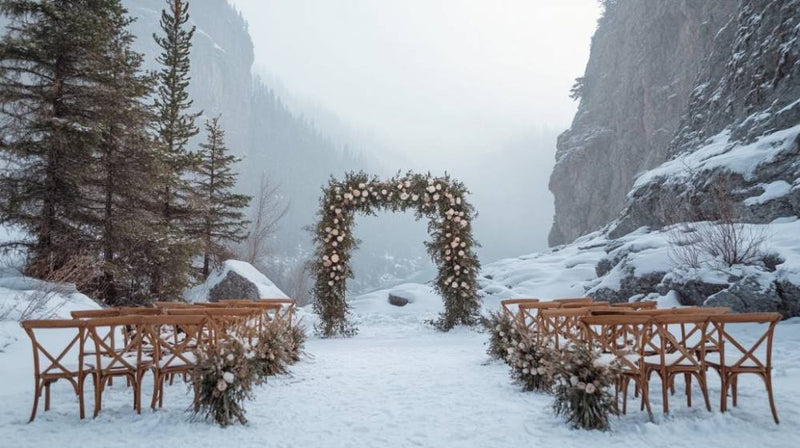 destination wedding for winter- weather