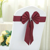 Reversible Chair Sashes with Buckle | Satin Chair Bows | Chair Bands